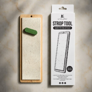 sharpening and polishing board for carving tool